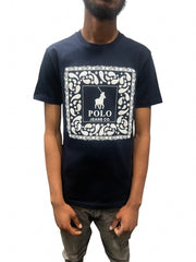Polo T-Shirt Pjc Block Logo Navy