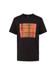 G-Star T-Shirt Gradient Dark Black
